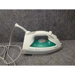 Rowenta Precision Steam Iron Unisex OS White Green Made in Germany Anti-Drip
